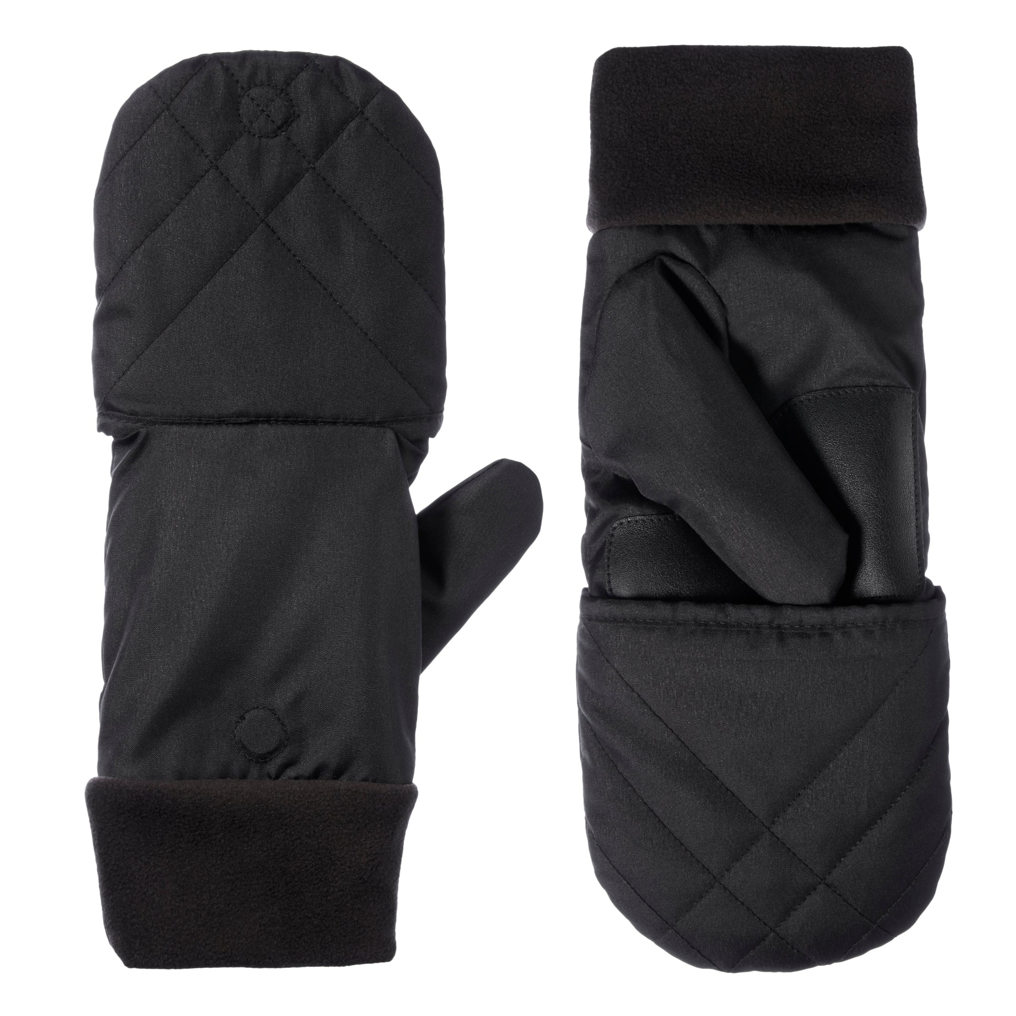 Women's Sleekheat Quilted Convertible Flip Mittens with smartDRI®