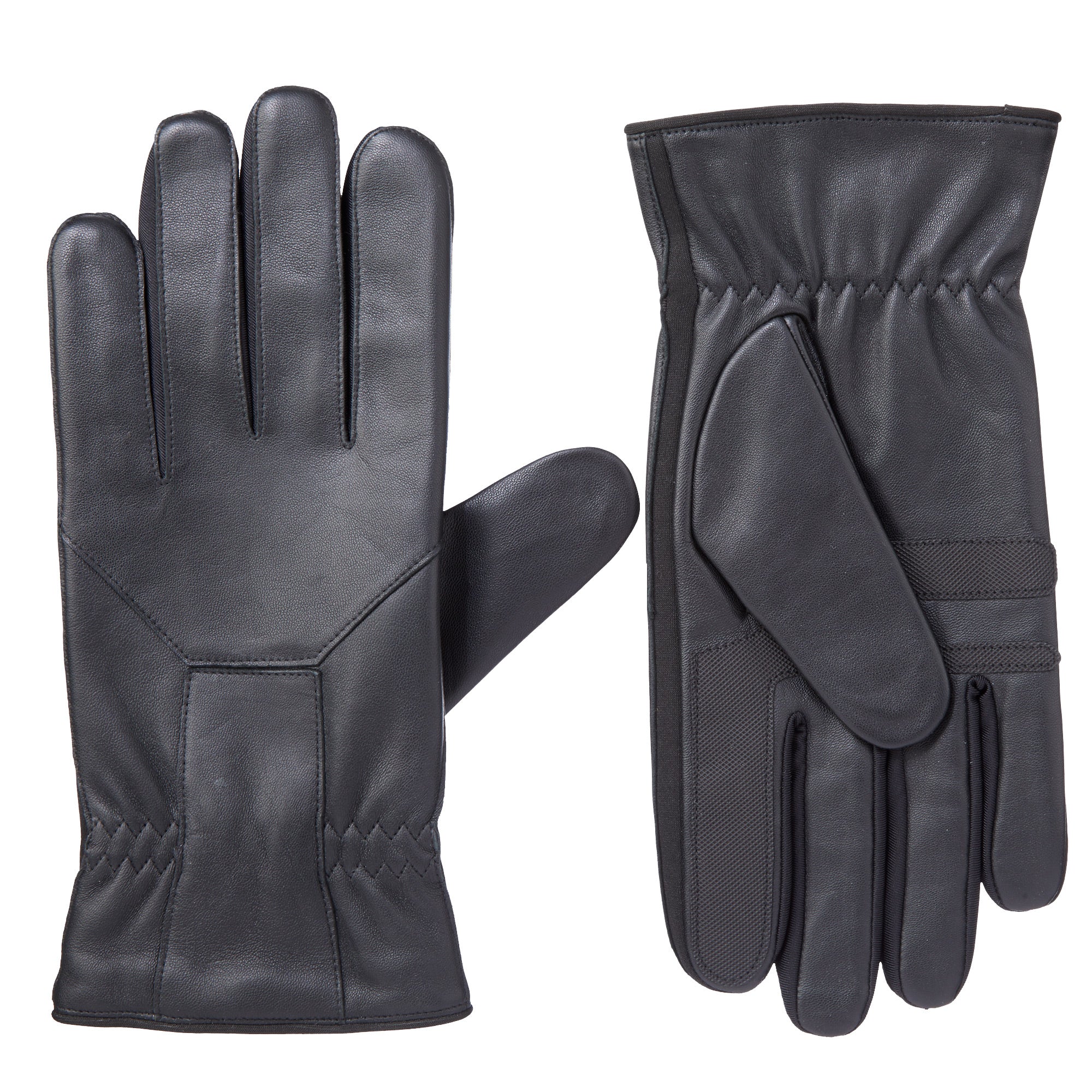 Men s Leather Water Repellent Touchscreen Glove