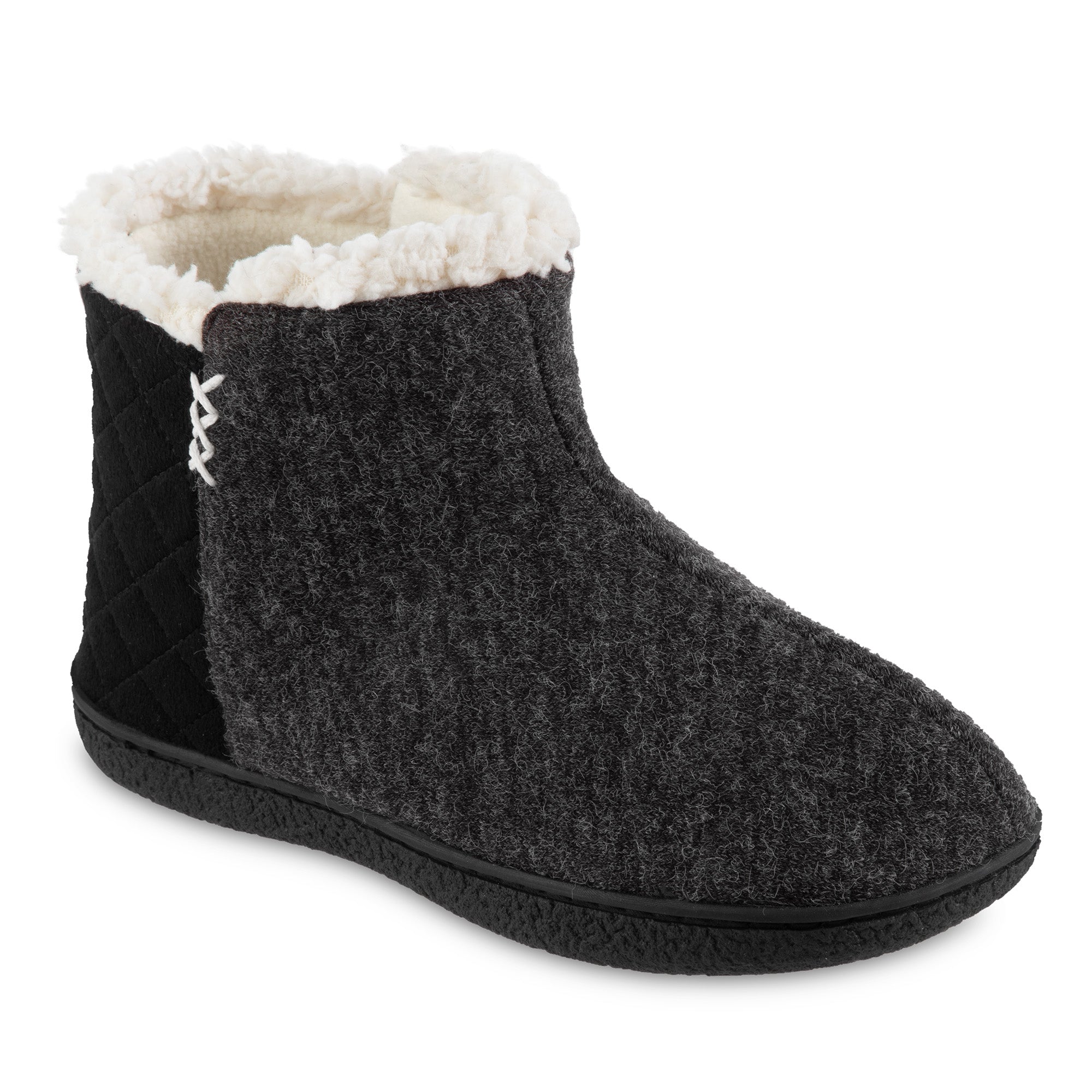 Isotoner bootie hot sale slippers kohl's