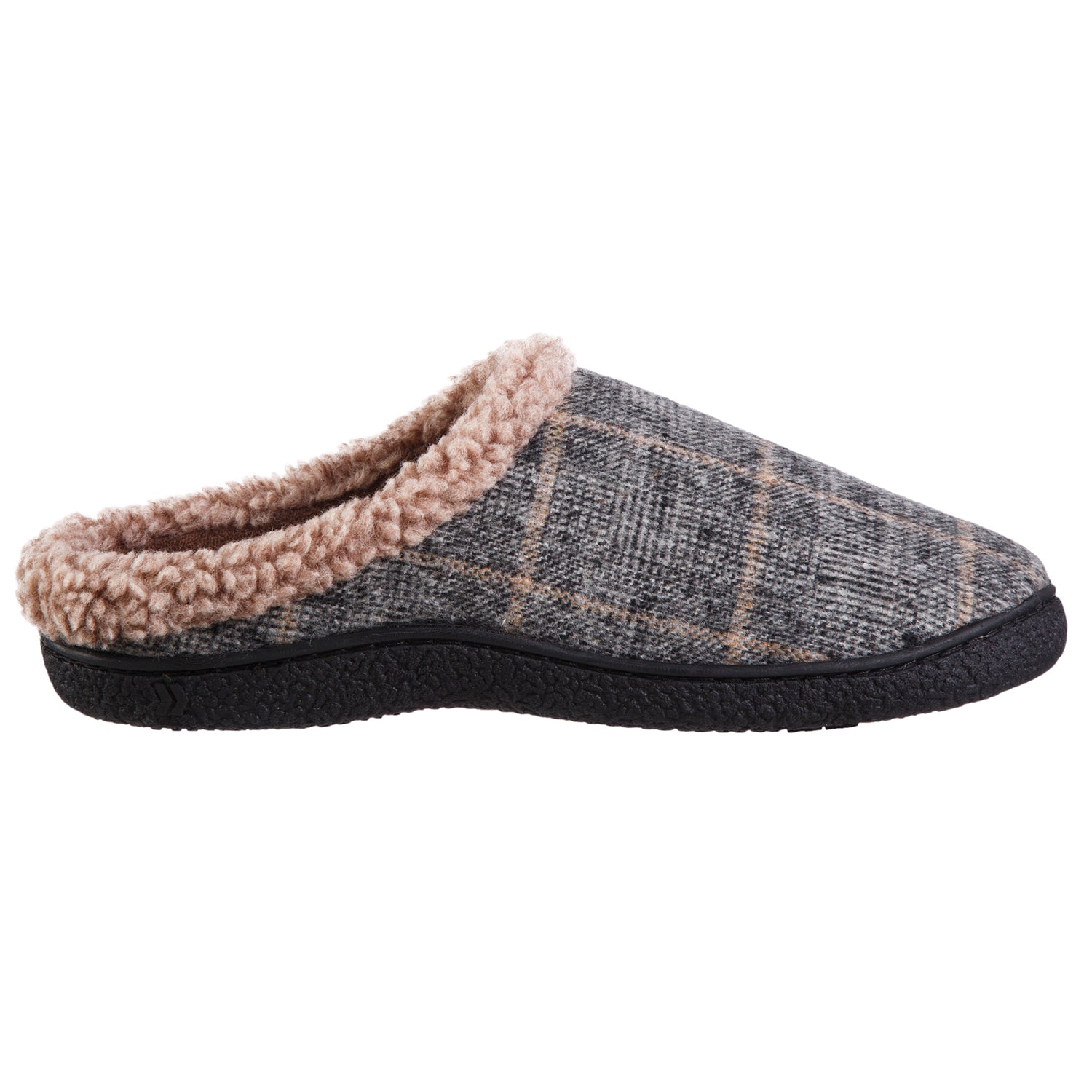 Isotoner men's recycled 2025 brett hoodback slipper