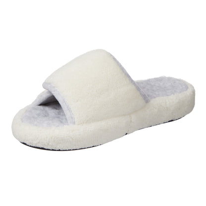 95012 Womens Micoterry Spa Slide with Memory Foam 