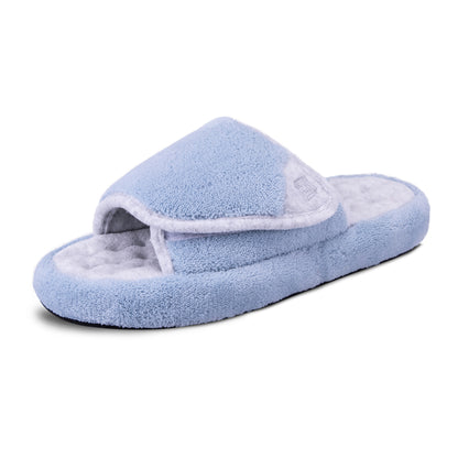 95012 Womens Micoterry Spa Slide with Memory Foam 