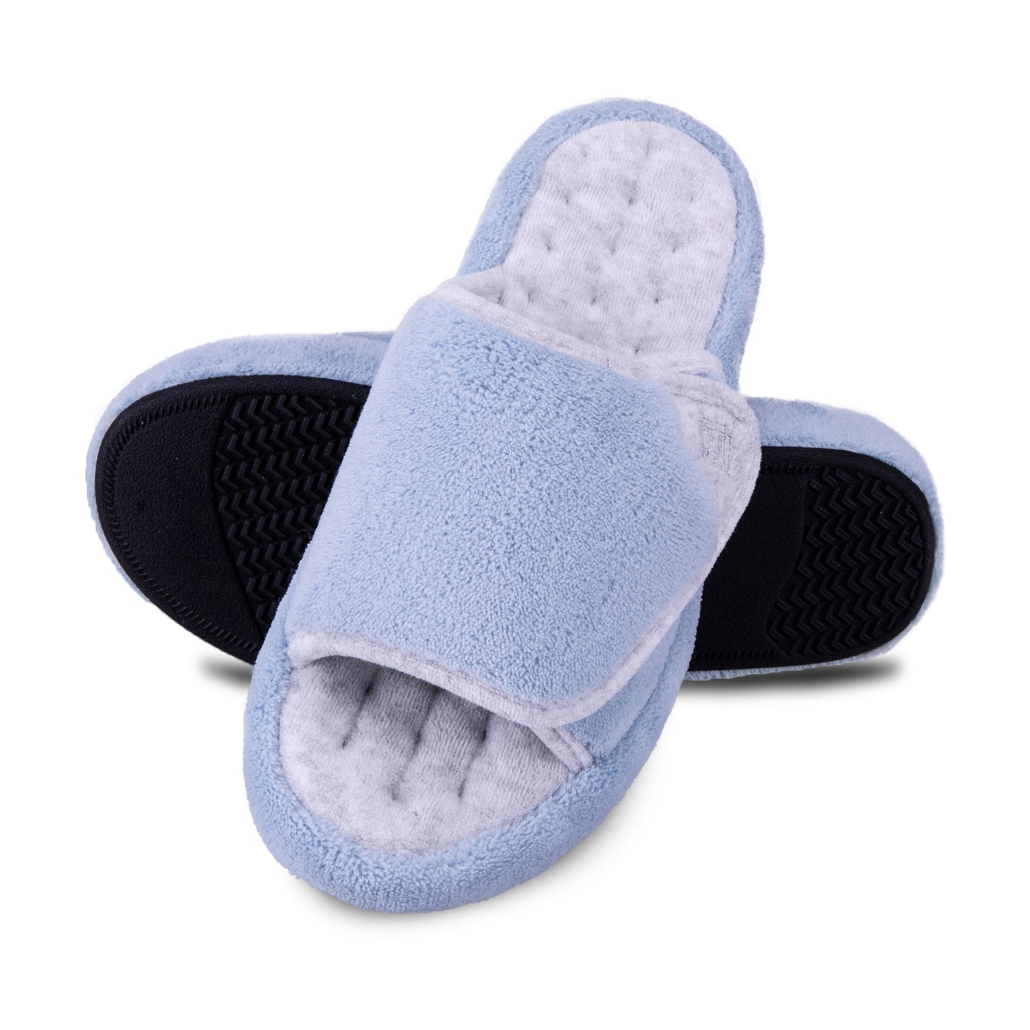 95012 Womens Micoterry Spa Slide with Memory Foam 