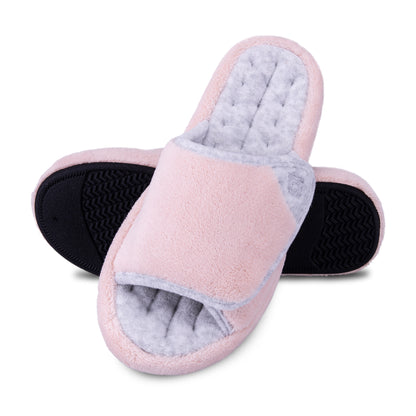 95012 Womens Micoterry Spa Slide with Memory Foam 