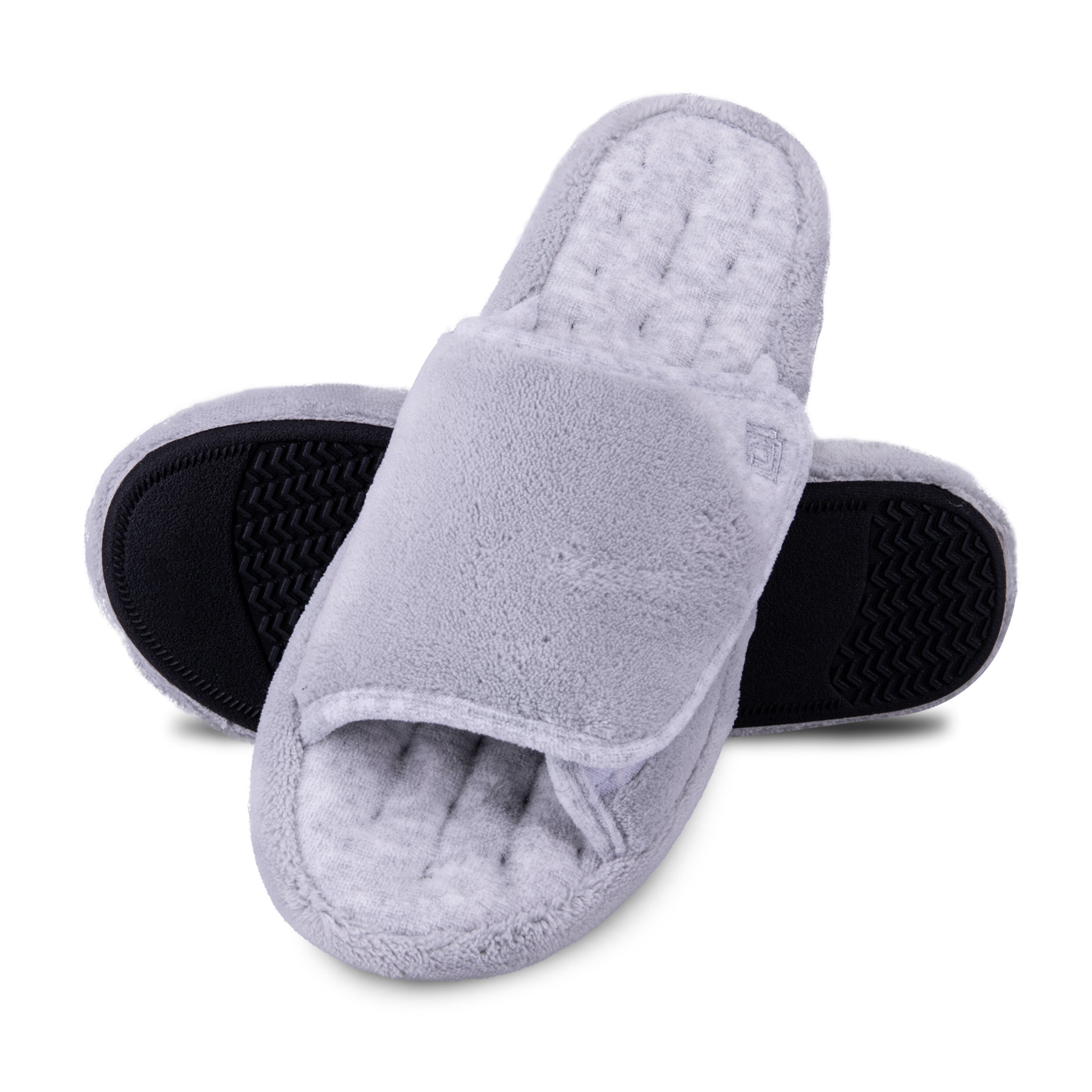 95012 Womens Micoterry Spa Slide with Memory Foam 