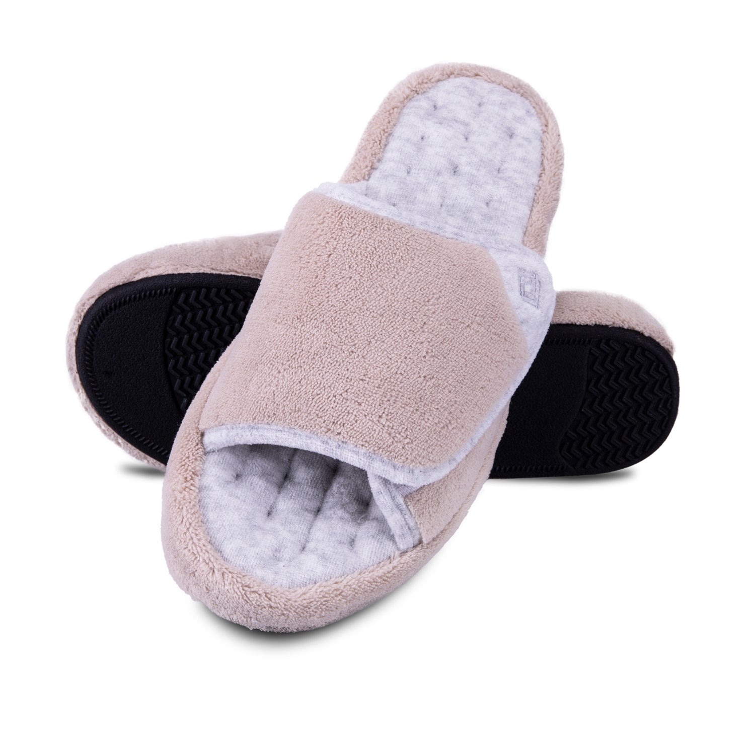 95012 Womens Micoterry Spa Slide with Memory Foam 