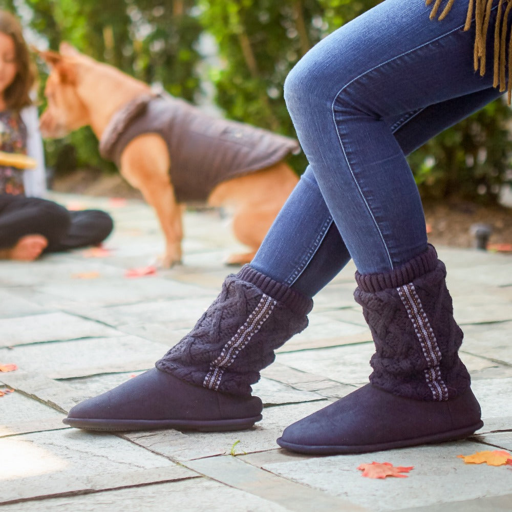 Washable shop slipper boots