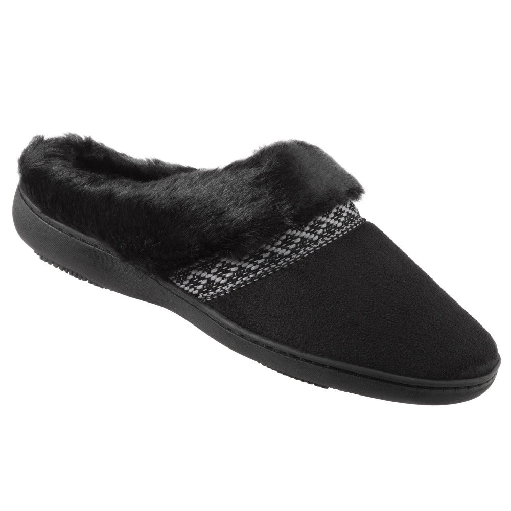 Isotoner womens basil deals hoodback clog slippers