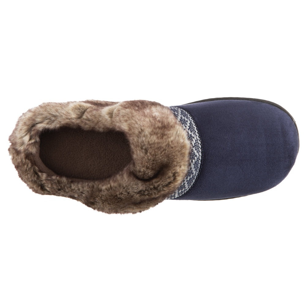 Women's isotoner microsuede basil boot clearance slippers