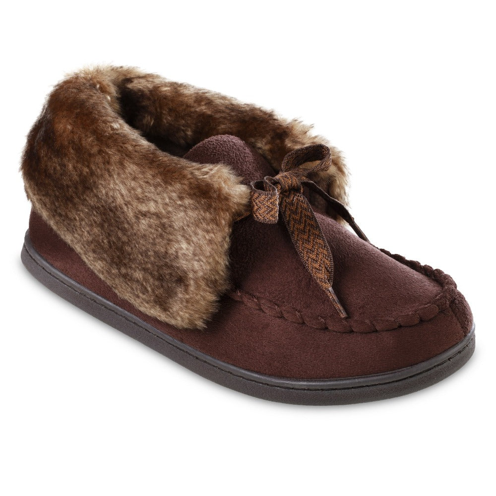 Women's isotoner microsuede outlet nelly boot slippers