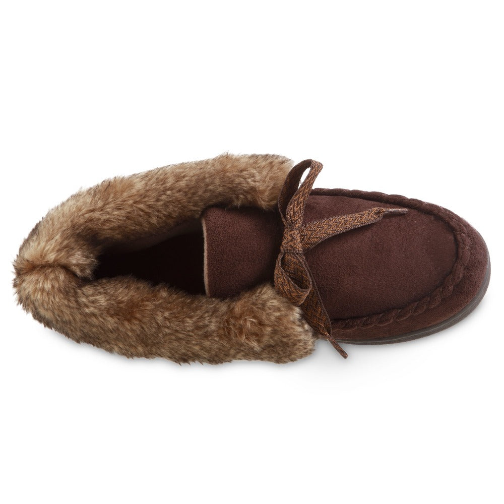 Women's isotoner microsuede outlet nelly boot slippers