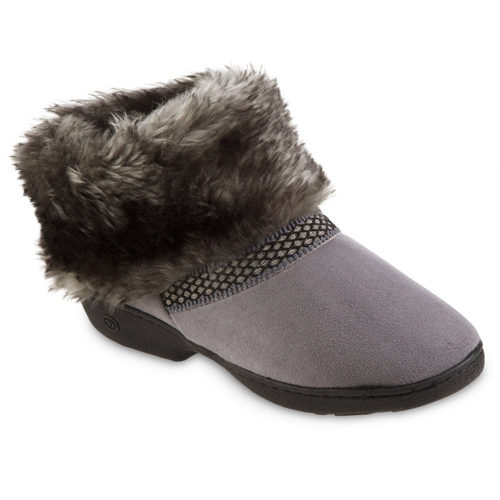 Isotoner bootie slippers best sale