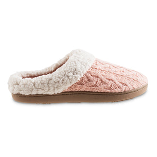 Women's Cable Knit Alexis Clog Slippers – Isotoner.com USA
