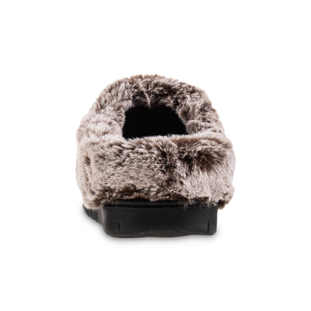 Women's isotoner faux fur boot online slipper made with recycled microsuede