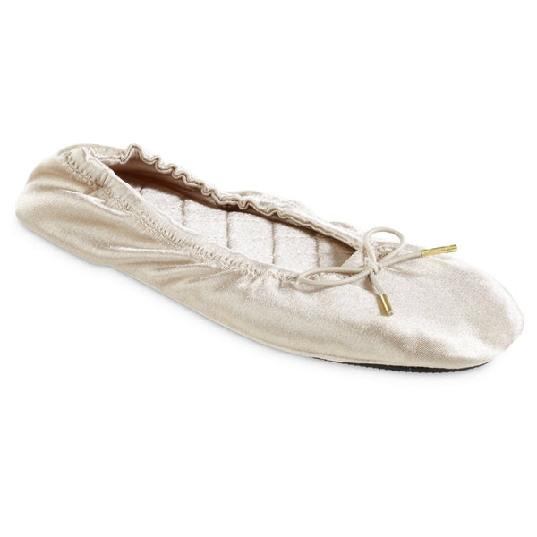 Satin discount ballerina slippers