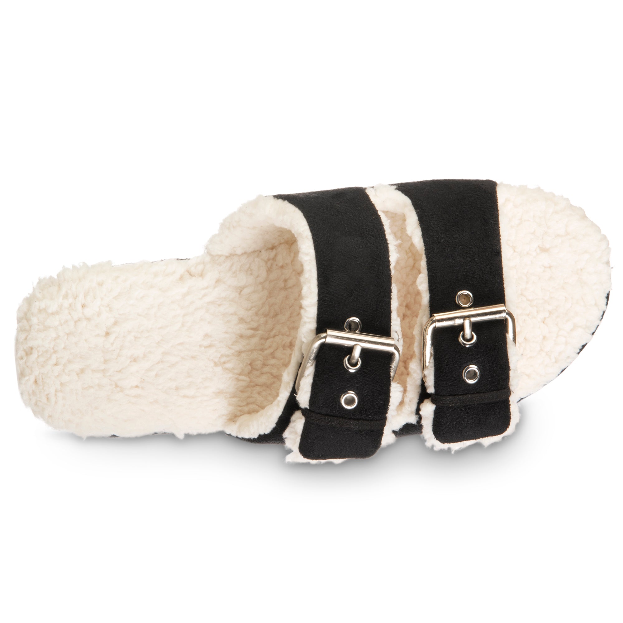 Slippers store with buckle