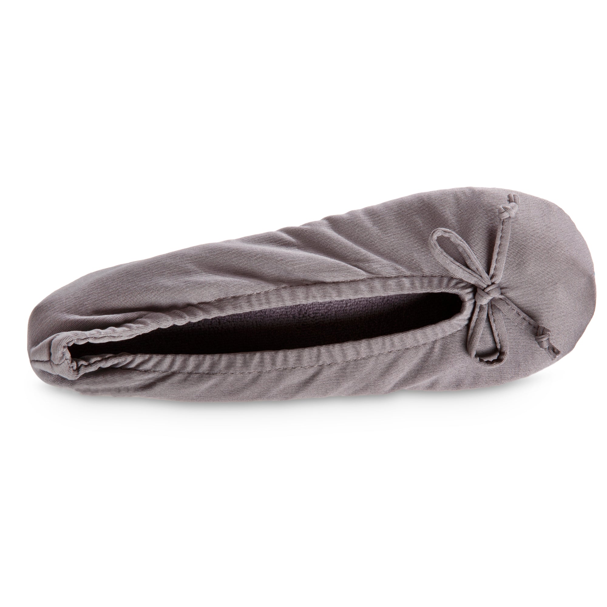 Isotoner satin slippers online womens