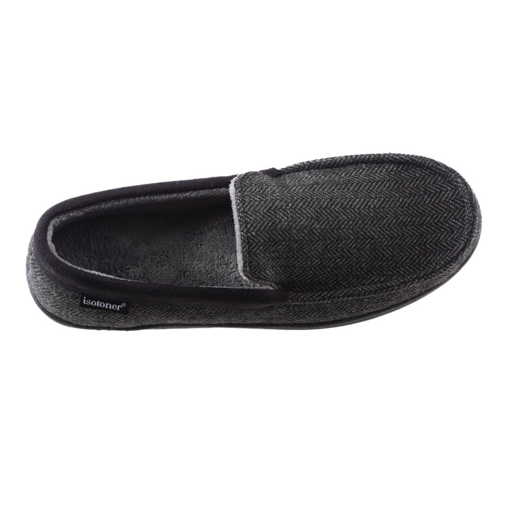 Isotoner mens slippers online size chart