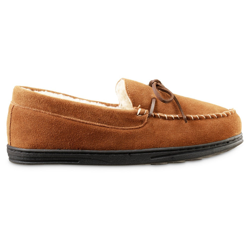 Craftsman men's tan suede sale moccasin slipper