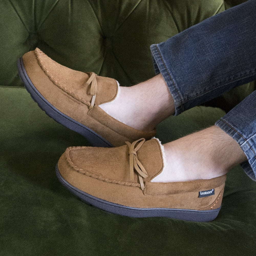 Men's Recycled Nigel Moccasin with Enhanced Heel Cushion