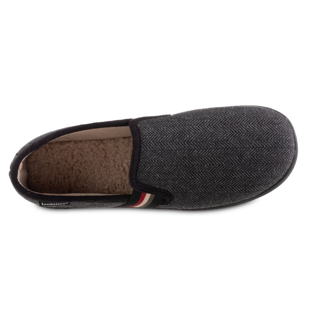 Closed back best sale slippers mens