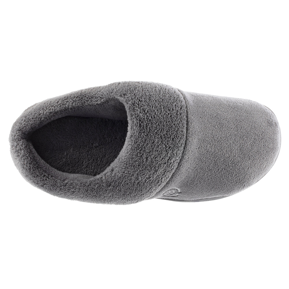 Isotoner jena 2025 microterry hoodback slippers