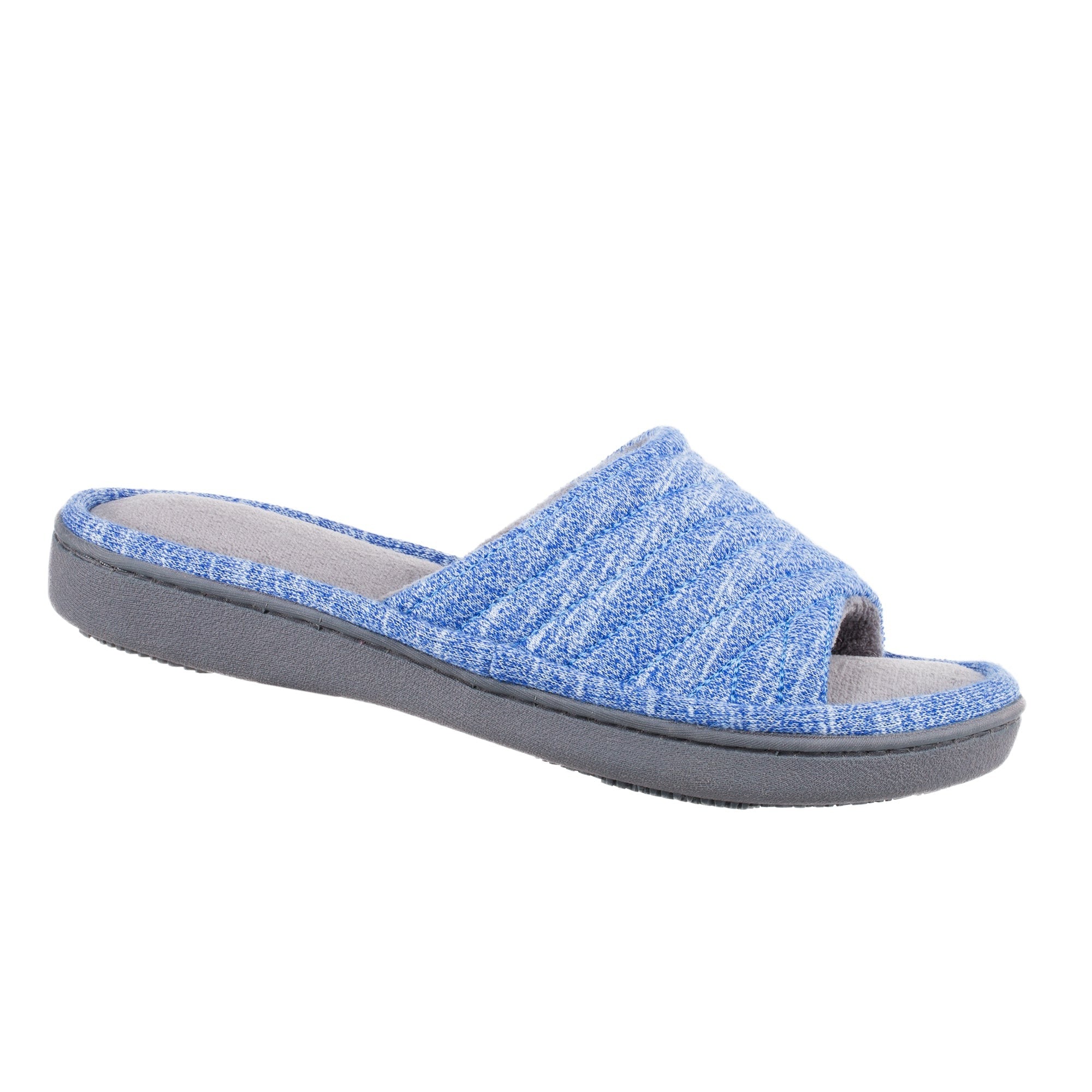 Isotoner women's andrea deals space knit slide slippers