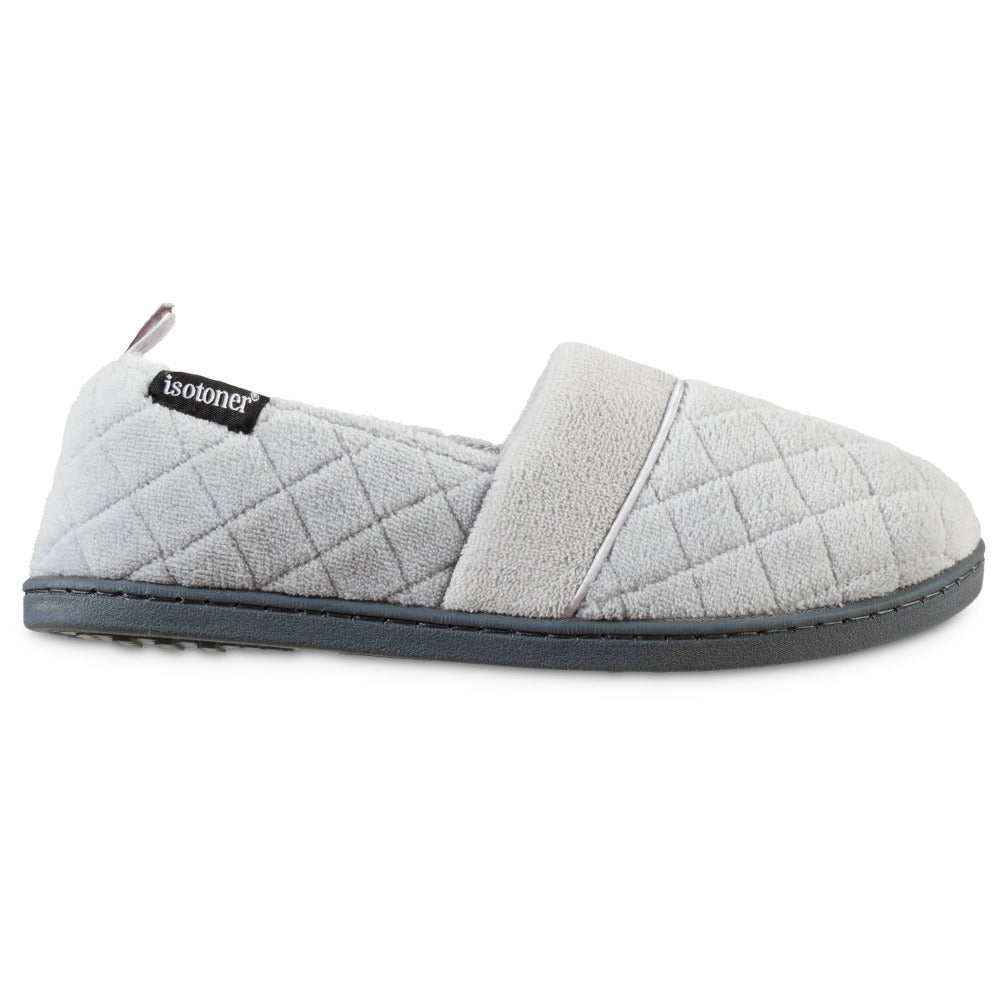 Isotoner closed best sale back slippers