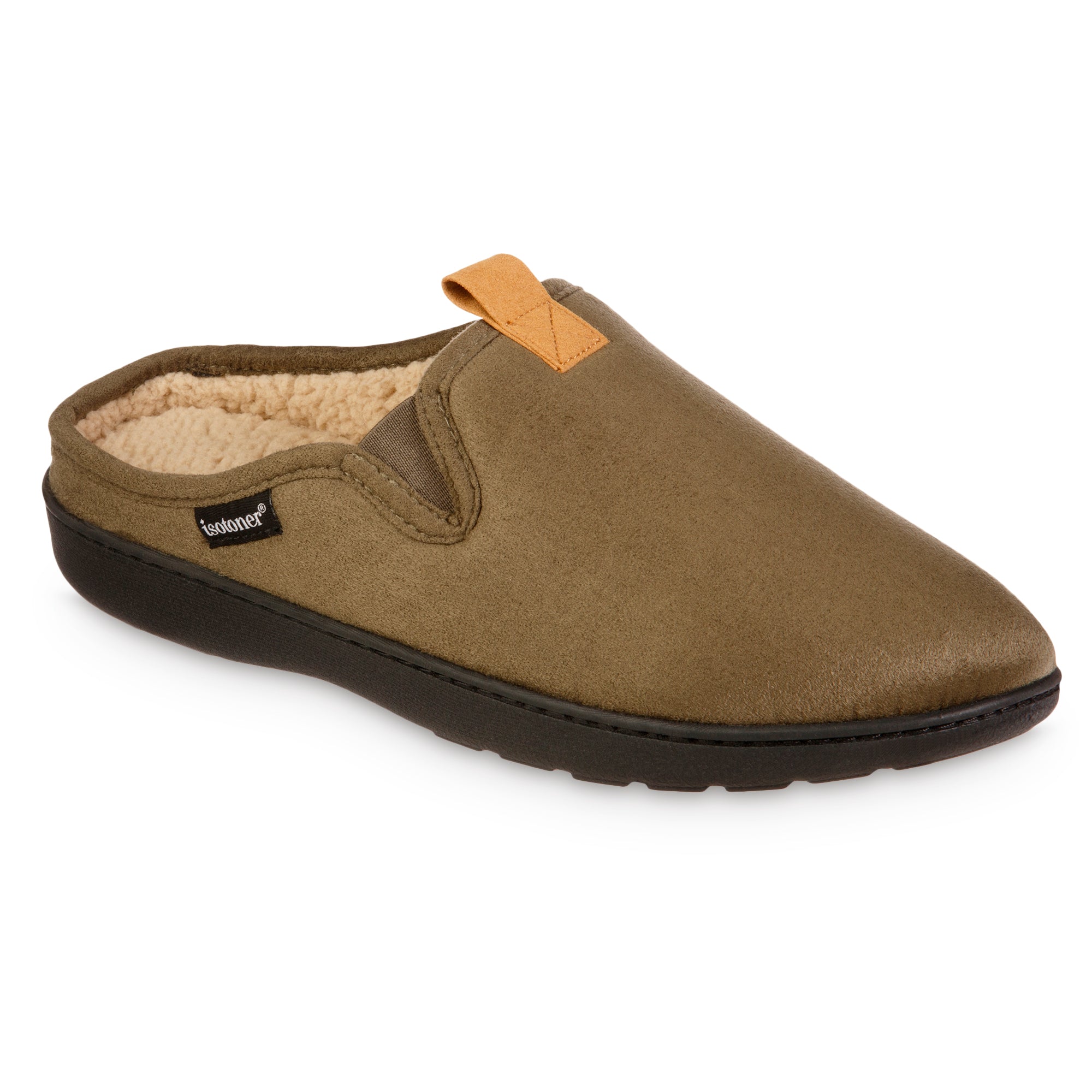 Men s Advanced Memory Foam Microsuede Vincent Clog ECO Comfort Slippers