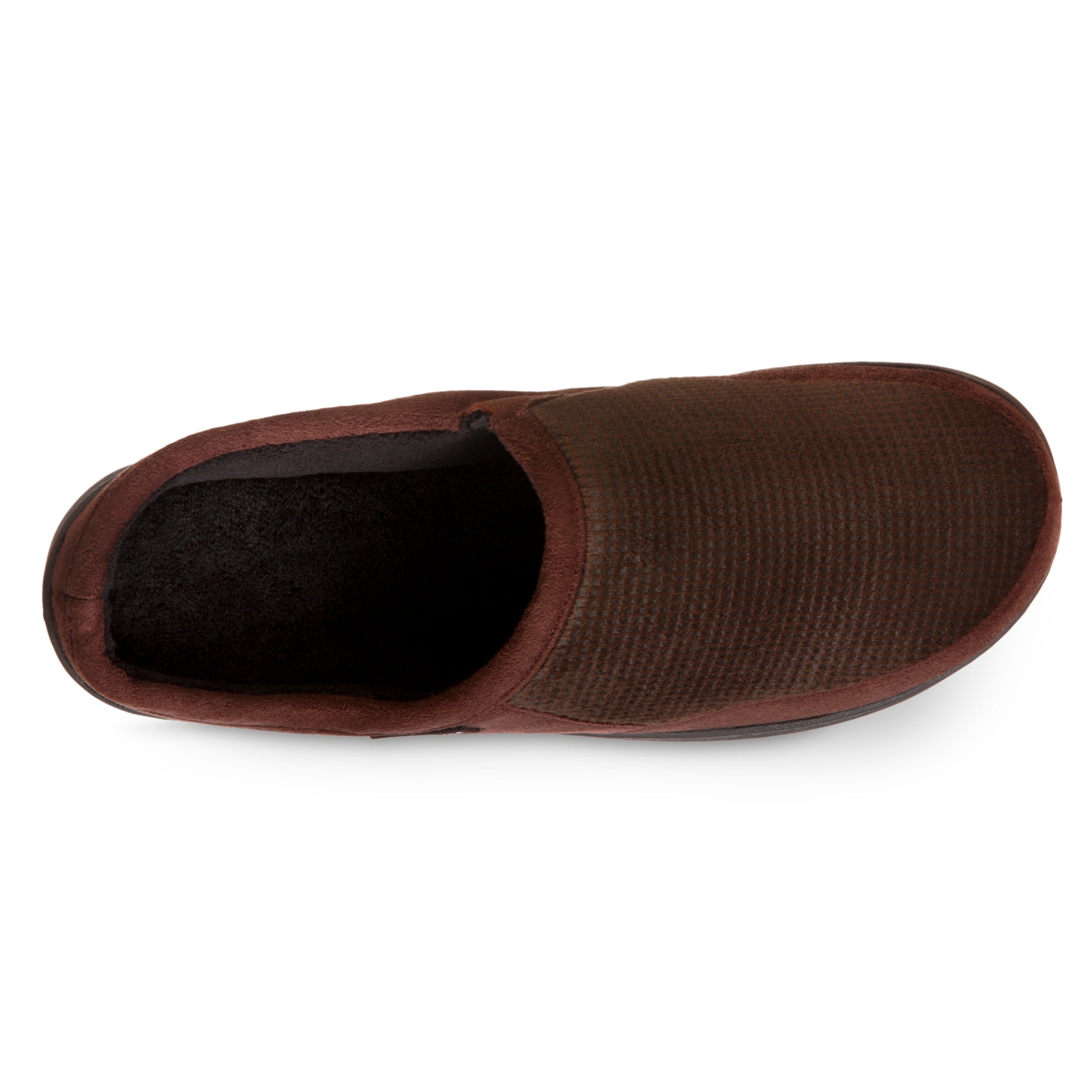 Men's Advanced Memory Foam Microsuede and Houndstooth Jasper Clog